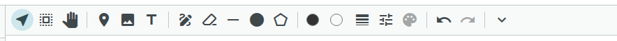 Canvas toolbar — light