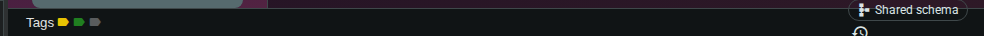 Editor status bar — dark