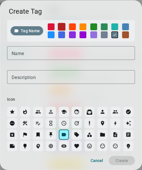 Tag edit dialog — light